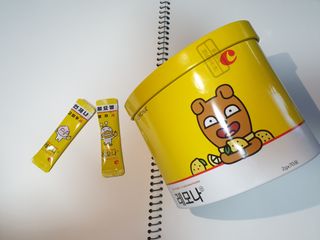 맛있는 비타민 습관 레모나 카카오프렌즈 에디션 — 4점을 준 리뷰어가 2021년 12월 올린 사용 사진