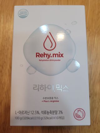 리하이.믹스 수분보충용믹스 리하이.믹스 (Rehy.mix) — 5점을 준 리뷰어가 2022년 6월 올린 사용 사진