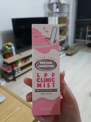 썸헤어 / SUMHAIR [썸헤어] 프로틴 스무디 클리닉 미스트 150ml — 5점을 준 리뷰어가 2021년 6월 올린 사용 사진