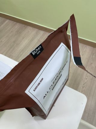 블뤼엔 일회용 수세미 — 5점을 준 리뷰어가 2021년 4월 올린 사용 사진