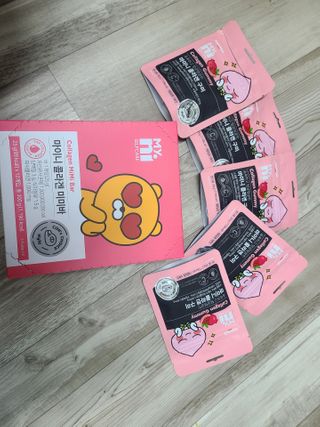 일동제약 마이니 마이니 늘씬날씬 콜라겐 세트 — 4점을 준 리뷰어가 2021년 2월 올린 사용 사진