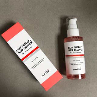 썸헤어 / SUMHAIR 썸헤어 실키 테라피 헤어 에센스 — 3.5점을 준 리뷰어가 2021년 4월 올린 사용 사진