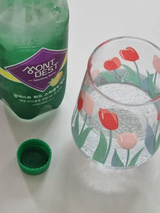 몽베스트 Montbest with Sparkling water Lemon OR Lime 20병(랜덤) — 5점을 준 리뷰어가 2023년 2월 올린 사용 사진