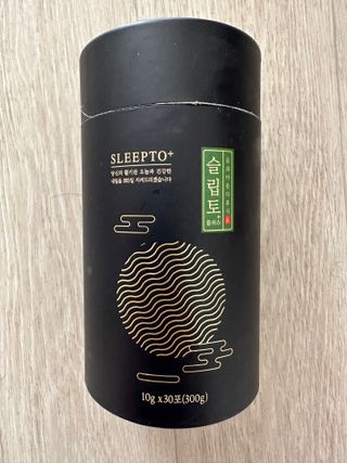 프리마인 자체 기업부설 연구소에서 찾아낸 건강한 수면의 비밀.  슬립토 플러스 30포 — 5점을 준 리뷰어가 2023년 1월 올린 사용 사진