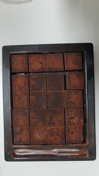 연말/새해선물 동물성 지방 NO 맛있는 비건 생초콜릿 카카올라다크 생초콜릿 — 5점을 준 리뷰어가 2021년 10월 올린 사용 사진