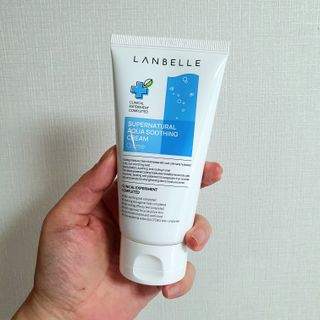 랑벨 수퍼내츄럴 아쿠아 수딩 크림 100ml — 5점을 준 리뷰어가 2022년 6월 올린 사용 사진