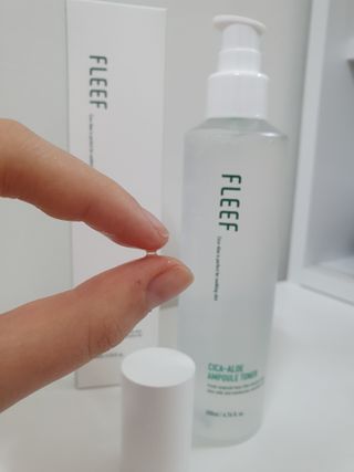 플리프 시카-알로에 앰플 토너 200ML — 5점을 준 리뷰어가 2021년 1월 올린 사용 사진