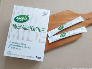셀렉스스포츠 셀렉스 밀크세라마이드 저분자피쉬콜라겐 28포 X 1박스 — 5점을 준 리뷰어가 2021년 5월 올린 사용 사진