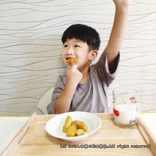 해뜨온 껍질없는 한입아이스 군고구마 120g x 4개 — 5점을 준 리뷰어가 2021년 9월 올린 사용 사진