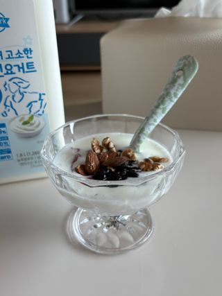 프리_[덴마크] 진하고 더 고소한 플레인 요거트 1.8L — 5점을 준 리뷰어가 2025년 7월 올린 사용 사진