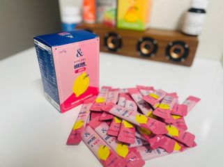 비타앤C 레몬맛, 망고맛 — 5점을 준 리뷰어가 2021년 6월 올린 사용 사진