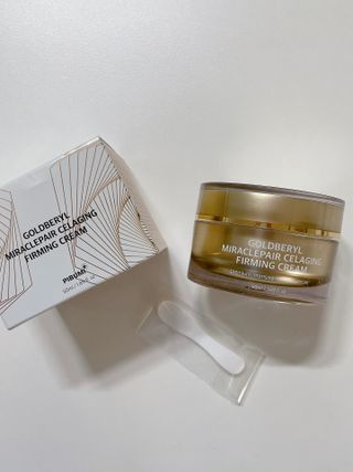 피부미 골드베릴 미라클페어 세레이징 퍼밍 크림 50ml — 5점을 준 리뷰어가 2021년 9월 올린 사용 사진