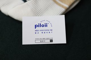 [사이즈가 있는 양말 필로이] 여자 골프 스포츠 중목 양말 2족 세트【 S, M, L 】3가지 사이즈 — 4.5점을 준 리뷰어가 2022년 8월 올린 사용 사진