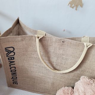 발코니크 다용도 주트백 빅사이즈 비치백 — 4점을 준 리뷰어가 2022년 2월 올린 사용 사진