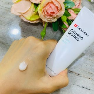 리더스코스메틱 리더스 카밍 바이오틱스 크림 마스크 — 5점을 준 리뷰어가 2021년 6월 올린 사용 사진