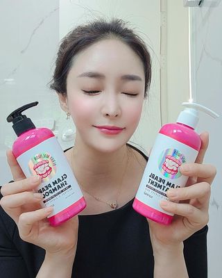 썸헤어 / SUMHAIR 글램 펄 샴푸 & 트리트먼트 -출시전 모집 — 5점을 준 리뷰어가 2021년 7월 올린 사용 사진