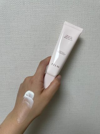 프리마인 선크림만 바꿨을 뿐인데 매일 물 2L챙겨먹고 기초케어 완벽하게 한 물빛피부 완성,셀라브UV프로텍터 — 4점을 준 리뷰어가 2023년 6월 올린 사용 사진