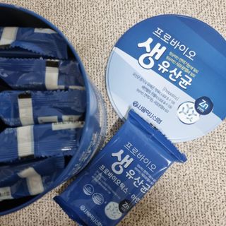 서울약사신협_프로바이오생유산균_2.5G x 100포 — 5점을 준 리뷰어가 2021년 6월 올린 사용 사진