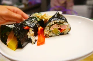 해풀잎 누구나 김밥*1ea [(혼합야채 35g *1ea,  김밥김 (5g, 5ea),  양념간장 (6g, 5ea), 참기름(5g, 2ea)] — 5점을 준 리뷰어가 2022년 5월 올린 사용 사진
