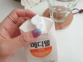 메디웰 살맛나는 캠페인 체험팩 — 5점을 준 리뷰어가 2021년 11월 올린 사용 사진
