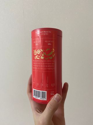 마시다 붉은 석양 빛을 담은 프리미엄 수제 블렌딩 홍차, 레드선셋블랙티 — 5점을 준 리뷰어가 2021년 3월 올린 사용 사진