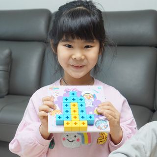 애니블록 뽀로로 퍼즐 스타터 — 5점을 준 리뷰어가 2021년 1월 올린 사용 사진