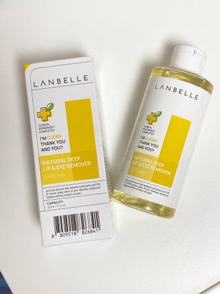 랑벨 내츄럴 딥 립앤아이 리무버 210ml — 5점을 준 리뷰어가 2022년 6월 올린 사용 사진