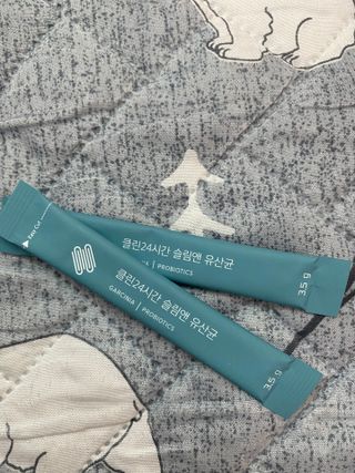 클린24시간 슬림앤유산균 1박스 (3.5g X 15포) — 5점을 준 리뷰어가 2023년 2월 올린 사용 사진