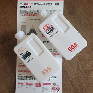 트리플에스 탈모 샴푸 275ml + 실크 트리트먼트 275ml — 5점을 준 리뷰어가 2021년 2월 올린 사용 사진