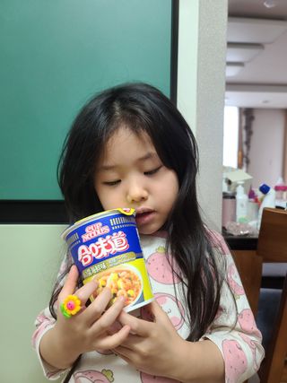 NISSIN 닛신 컵누들  4종 - 씨푸드오리지날, 씨푸드 스파이시, 씨푸드 커리, 씨푸드 XO소스 — 5점을 준 리뷰어가 2021년 12월 올린 사용 사진