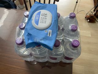 몽베스트 MONTBEST 1L 12입 — 5점을 준 리뷰어가 2022년 4월 올린 사용 사진