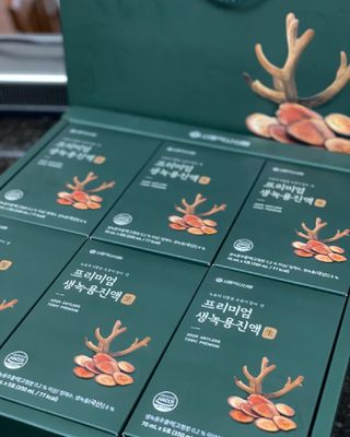 서울약사신협 약사신협_생녹용 진액_70ml x 30포 — 5점을 준 리뷰어가 2021년 7월 올린 사용 사진