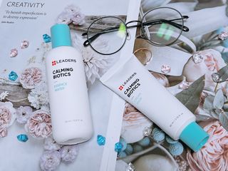 리더스코스메틱 리더스 카밍 바이오틱스 #1등 진정 기획세트 [에센스 워터150ml + 크림 마스크80ml] — 5점을 준 리뷰어가 2022년 8월 올린 사용 사진