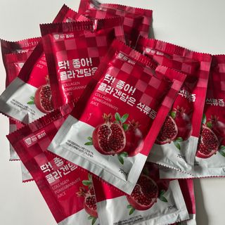 미쁨생활건강 콜라겐 담은 석류즙 70ml x 30포 — 5점을 준 리뷰어가 2021년 9월 올린 사용 사진