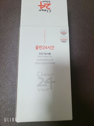 클린24시간 1BOX(5포) + 전용보틀(500ml) — 5점을 준 리뷰어가 2023년 8월 올린 사용 사진