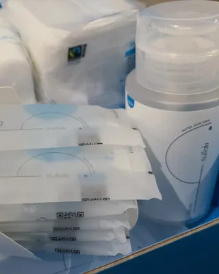 설랩수앤슈, 직접 만들어 쓰는 아기 물티슈 — 5점을 준 리뷰어가 2021년 9월 올린 사용 사진