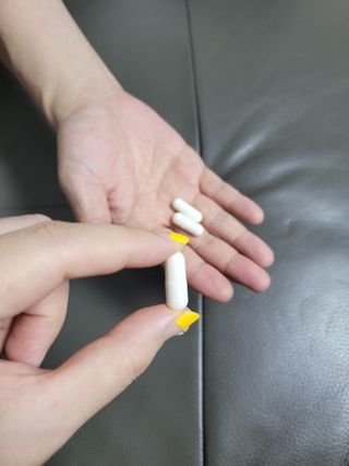 메디타민 인체유래 비피더스 포스트 프로바이오틱스 — 5점을 준 리뷰어가 2021년 10월 올린 사용 사진