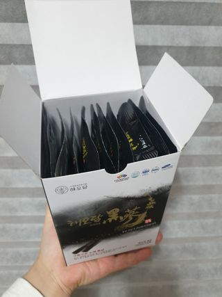 [중소기업유통센터 X 우수소상공인]해오담 수제 흑삼추출액  70ml x 20포 — 4점을 준 리뷰어가 2020년 12월 올린 사용 사진