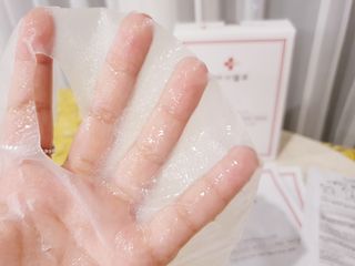 닥터마시멜로 마블러스 멀티 클리닉 마스크 — 5점을 준 리뷰어가 2021년 6월 올린 사용 사진