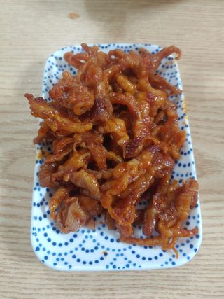 불타 호랑이 닭발 250g — 5점을 준 리뷰어가 2021년 7월 올린 사용 사진