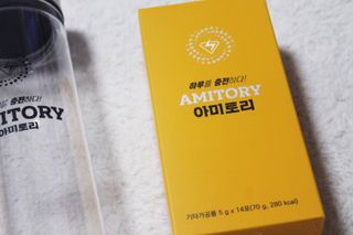 주식회사 씨크릿비에프랩 마시는 아미노산 아미토리 열대과일맛 14포 [1포, 5g / 보틀증정] — 4점을 준 리뷰어가 2023년 2월 올린 사용 사진