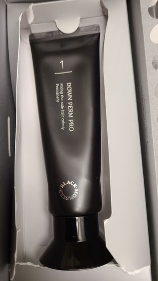 블랙몬스터 다운펌 프로 키트 — 3점을 준 리뷰어가 2021년 8월 올린 사용 사진