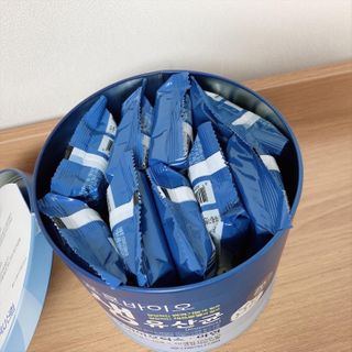 서울약사신협_프로바이오생유산균_2.5G x 100포 — 4점을 준 리뷰어가 2021년 2월 올린 사용 사진