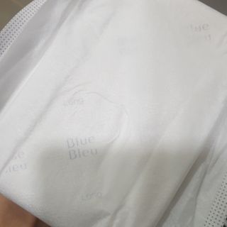 블루블루 유기농 순면 커버 생리대 — 5점을 준 리뷰어가 2021년 2월 올린 사용 사진