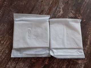 블루블루 유기농 순면 커버 생리대 — 5점을 준 리뷰어가 2021년 1월 올린 사용 사진