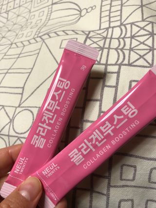 늘20s 콜라겐 부스팅_COLLAGEN BOOSTING — 4점을 준 리뷰어가 2023년 1월 올린 사용 사진