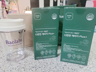 바오랩스 다편한 캐비지 사과키위양배추즙 — 5점을 준 리뷰어가 2023년 11월 올린 사용 사진