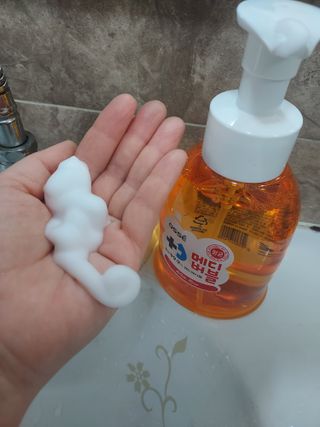 오쎄 메디버블 핸드워시폼 500ml 1+1 — 5점을 준 리뷰어가 2023년 4월 올린 사용 사진
