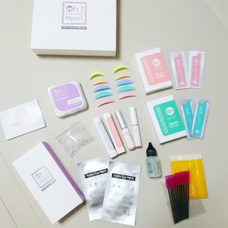 피비에스코리아 [오마이셀프] 셀프 속눈썹펌 키트 뷰러펌 파마 세트 — 5점을 준 리뷰어가 2021년 11월 올린 사용 사진