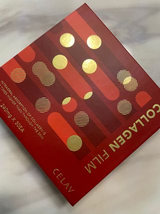 프리마인 귀족의 콜라겐, 92배 흡수율. 럭셔리 프리미엄 셀라브 콜라겐필름 30매 — 5점을 준 리뷰어가 2021년 12월 올린 사용 사진